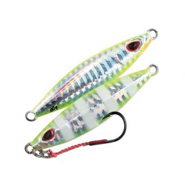 JIG STORM GOMOKU KOIKA - Coloris UV Chartreuse Glow Zebra