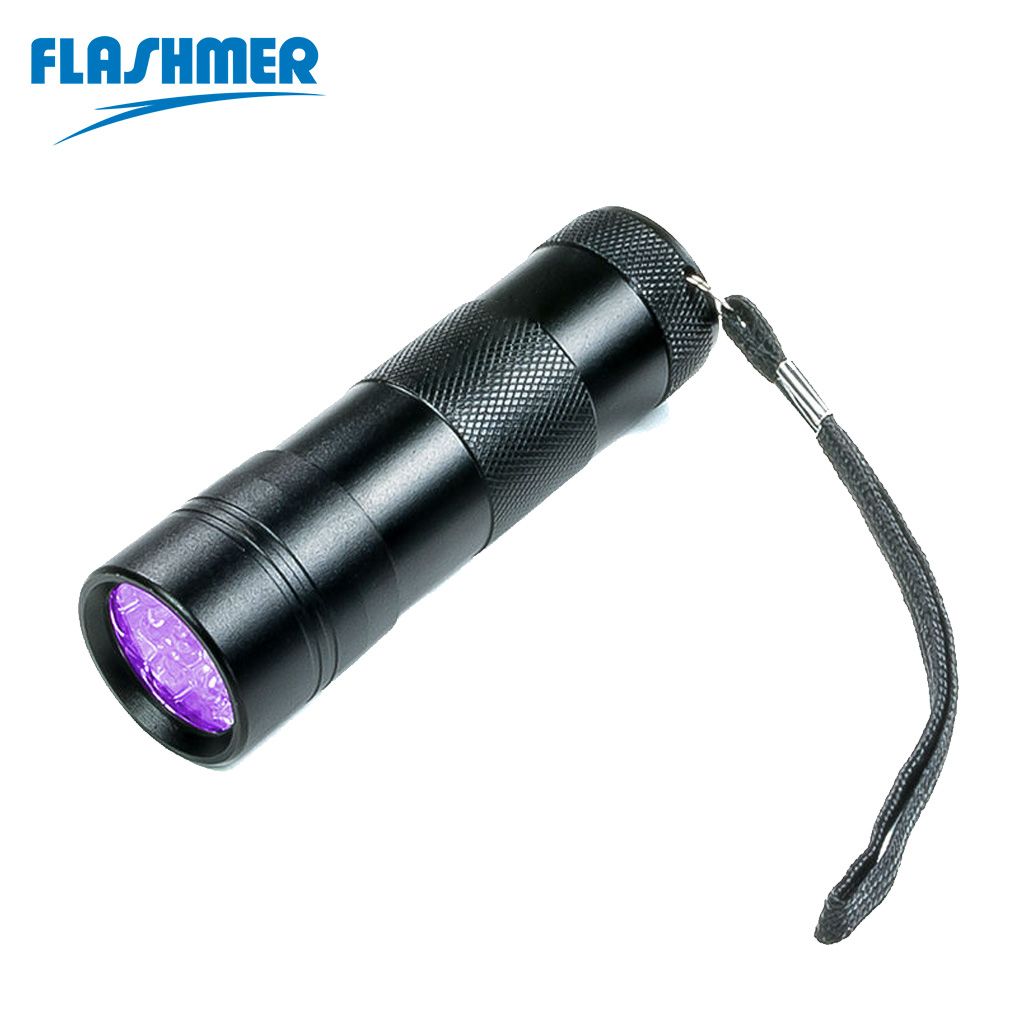 MINI-TORCHE UV 12 LEDS FLASHMER