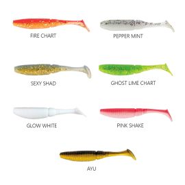 LEURRE SAKURA SLIT SHAD EVO - FIRE CHART