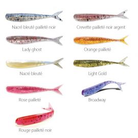 Leurre souple Delalande Drop Shad 5 cm - Magasin de pêche Just-Fishing